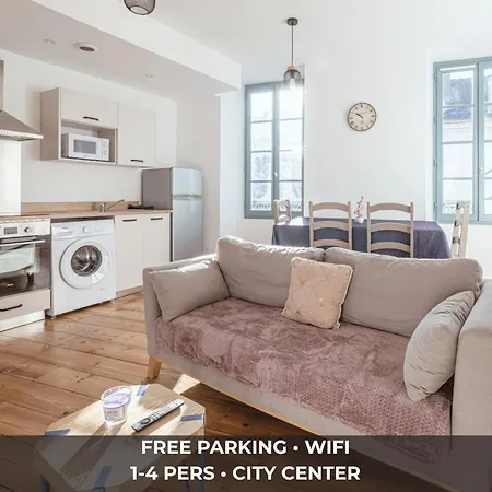 Apartman Coeur De - Clim Et Parking - Roselys Pau